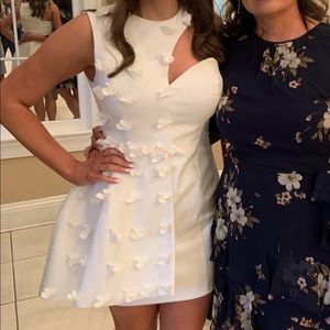 Stunning white dress, John Paul Ataker. Size 12 altered to a size 10